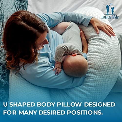 Legacy Kids Cooling Gel Memory Foam Pregnancy Pillow