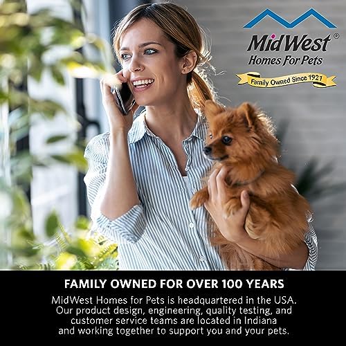 Midwest Home for Pets Extra-Wide Wooden Dog Gate