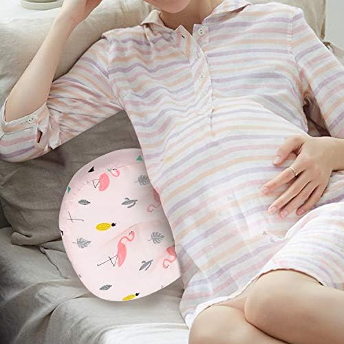 AIFUSI Pregnancy Pillow Double Wedge Support for Bump and Back