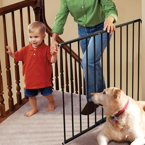 KidCo G2001 Safeway Baby Gate Black