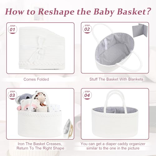 Degeyoyo Baby Diaper Caddy Organizer