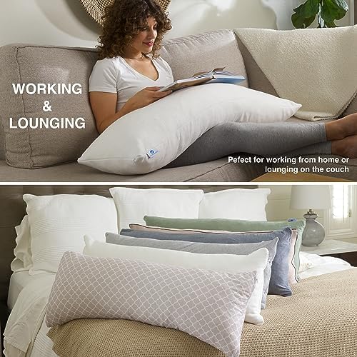 Pharmedoc Bear Hug Body Pillow for Pregnancy and Side Sleep 1