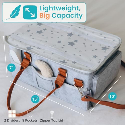 HOME FOR EACH Diaper Caddy Organizers Bundle 1