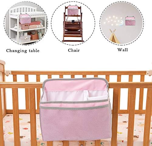 MOMIGO Baby Diaper Caddy Bag Stacker Organizer