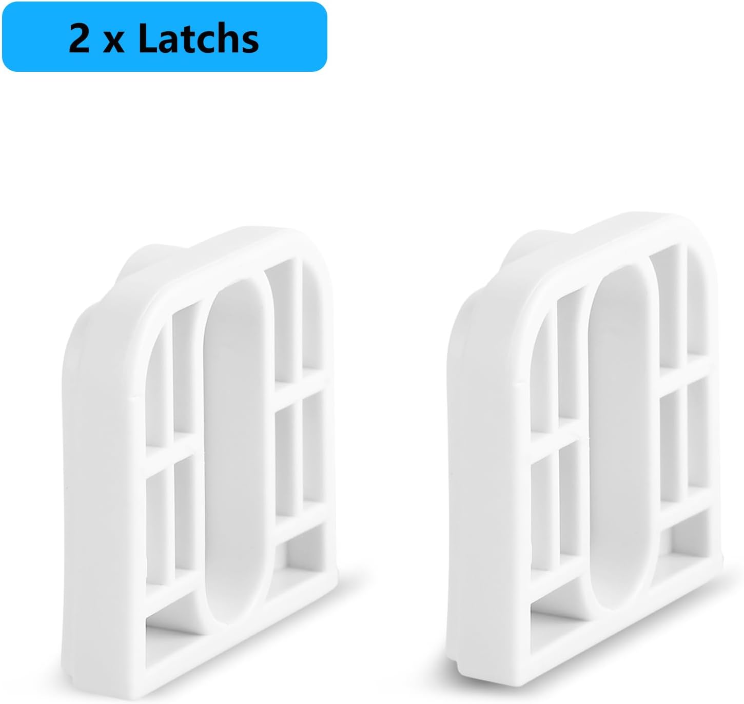 GIPIFUE Retractable Baby Gate Extensions White