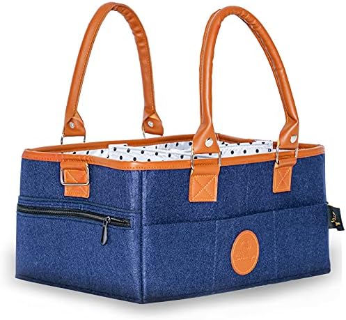 Sarvoza Baby Diaper Caddy Large Tote Organizer