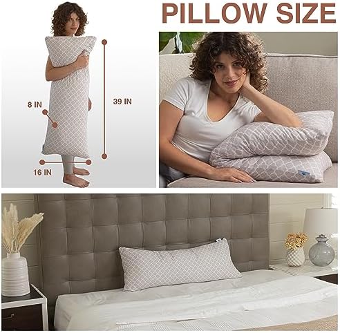 Pharmedoc Bear Hug Body Pillow for Comfort and Support