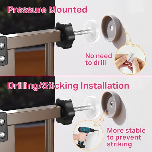 InnoTruth 36 Baby Gate for Doorways and Stairs