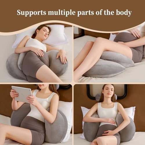 Cococu Portable Pregnancy Pillow Grey