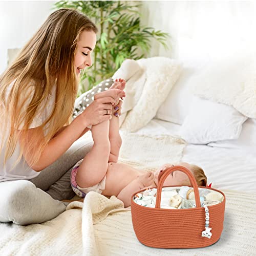 Large Baby Diaper Caddy Organizer for Nursery Storage