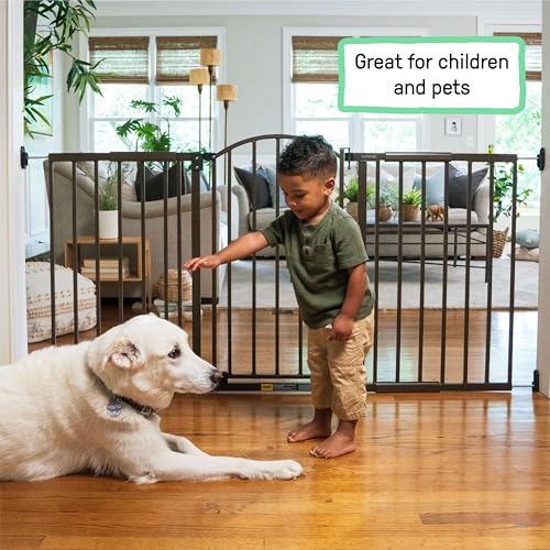 Summer Infant Extra Wide Metal Safety Gate with Auto Close Door