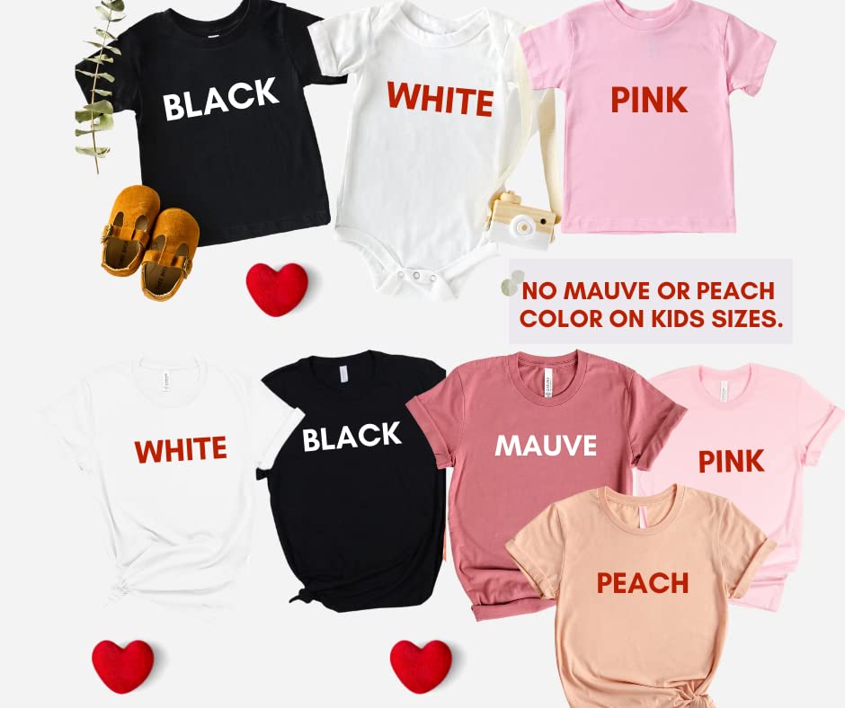 Handmade Mommy And Me Matching Shirts Set