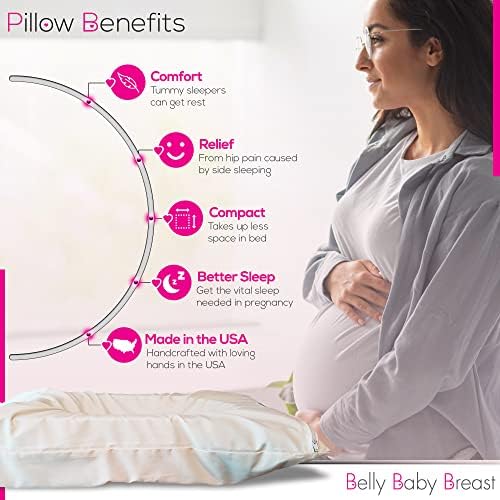 Belly Baby Breast Pillow for Stomach Sleepers 1