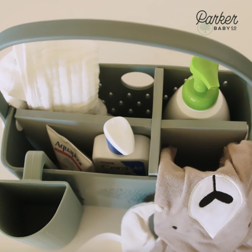 Parker Baby Bath Caddy Inserts 4 Adjustable Compartments