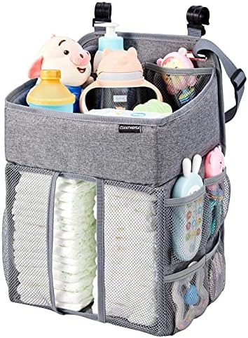 Clearworld Hanging Diaper Caddy Organizer for Changing Table and Crib