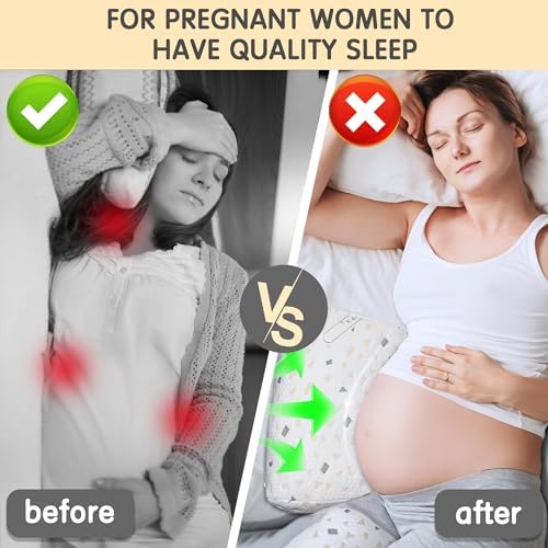 GloTika Pregnancy Pillow with Adjustable Support 1