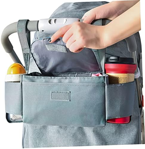 Toddmomy Portable Diaper Organizer Caddy Bag with Handle