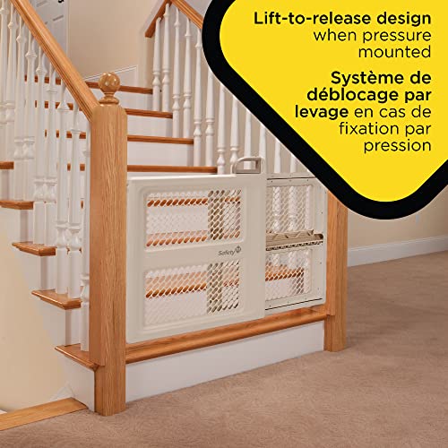 Safety 1st Dual-Mode Baby Gate for Stairs and Doorways