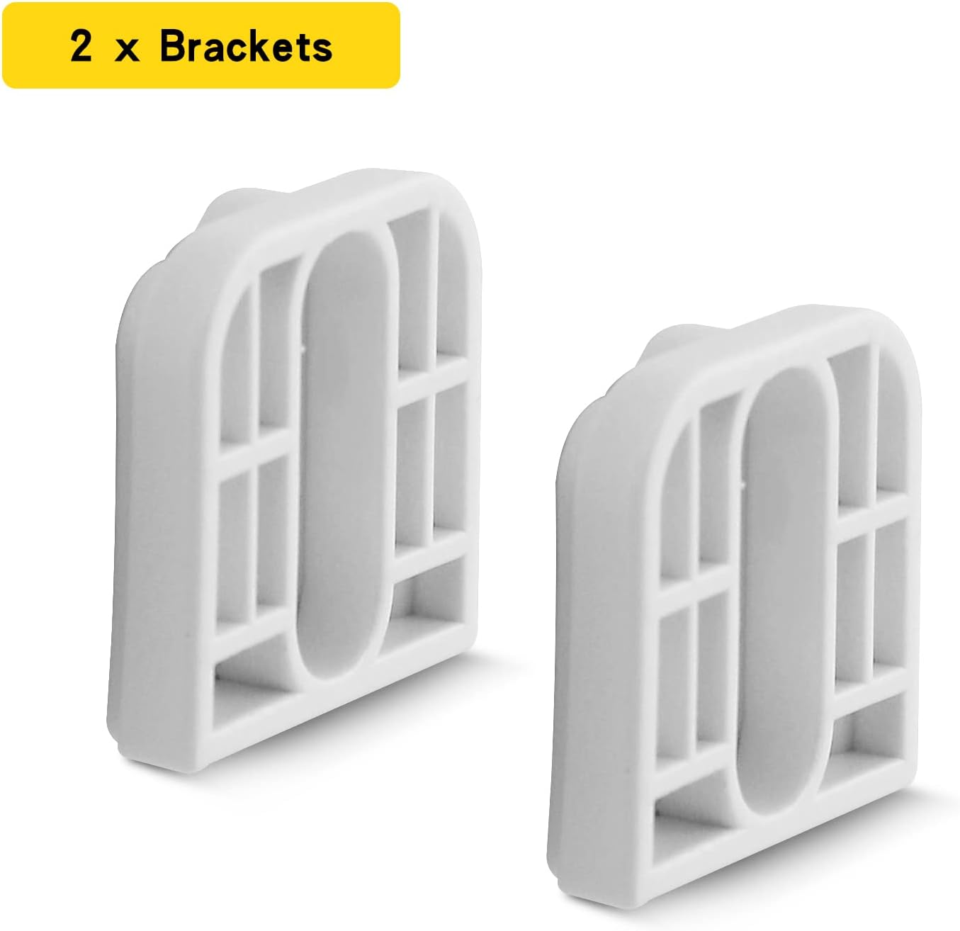 Dearlomum Retractable Baby Gate Hardware Set White