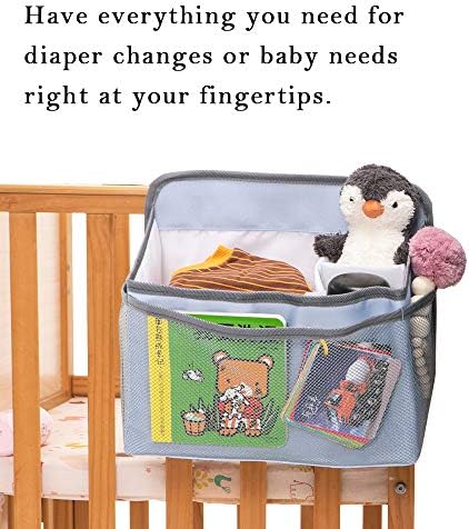MOMIGO Baby Diaper Caddy Stacker Organizer