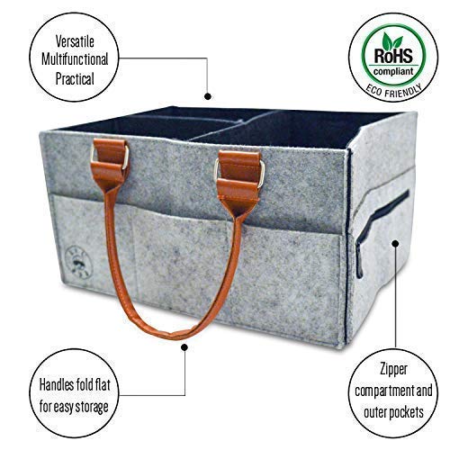 Diaper Caddy Organizer Portable Multipurpose