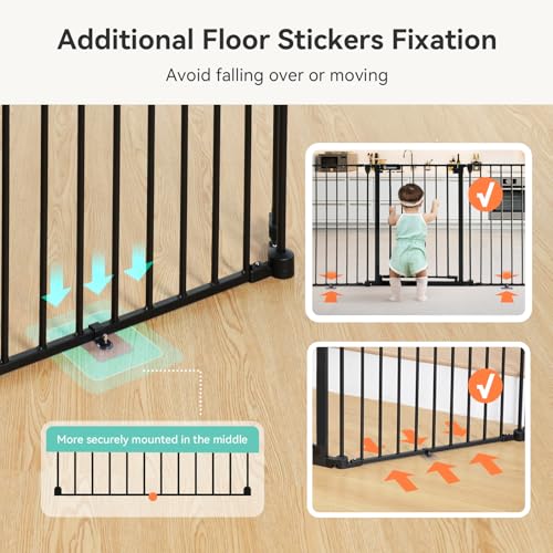 COMOMY 80 Baby Gate with Auto Close