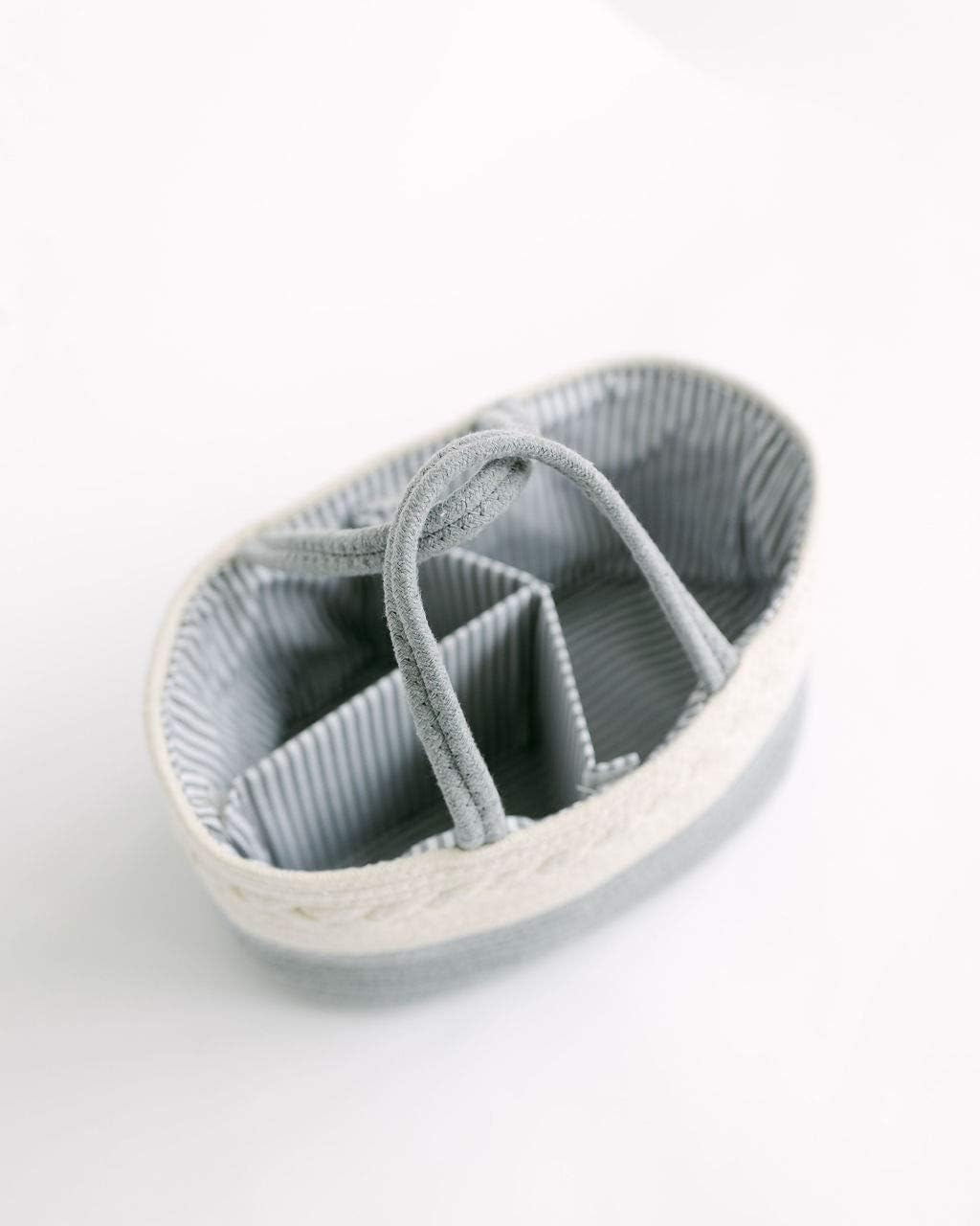 Diaper Caddy Organizer for Baby Gray