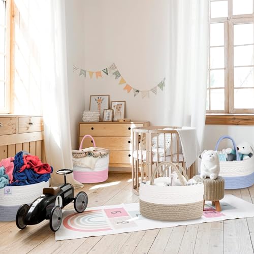 KiddyCare Diaper Caddy Organizer Pink