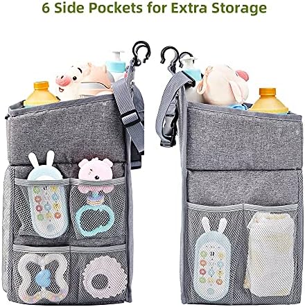 Clearworld Hanging Diaper Caddy Organizer for Changing Table and Crib
