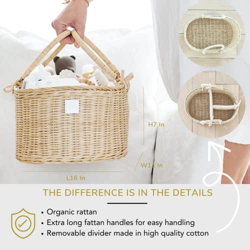 BEBE BASK Premium Baby Diaper Caddy Organizer 1