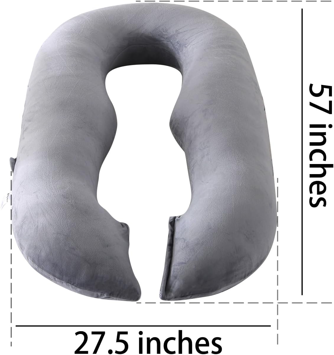 Bllgrass O-Shape Pregnancy Pillow 57 Inch Maternity Support