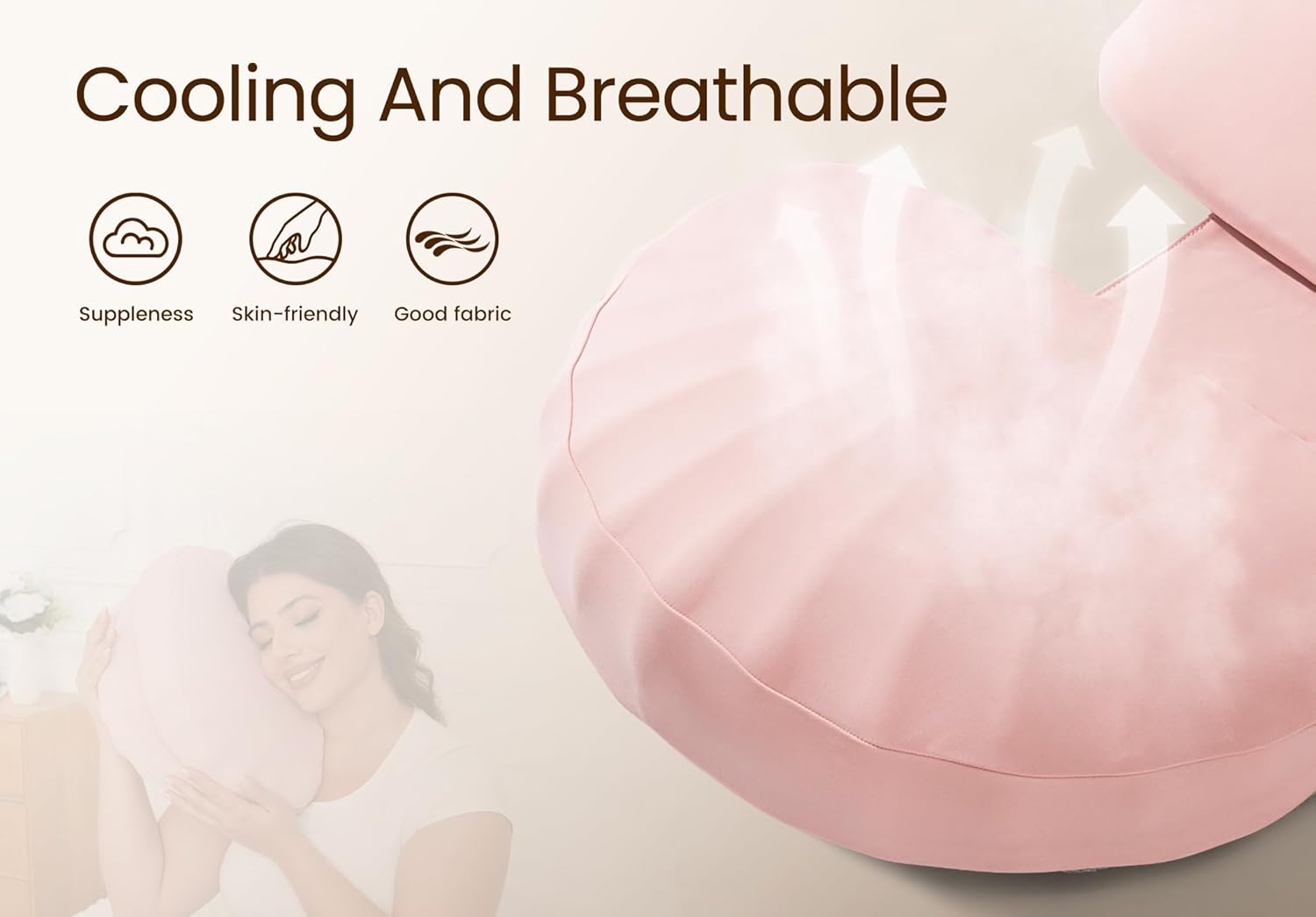 Tinkerz Pregnancy Pillow Memory Foam Side Supporter