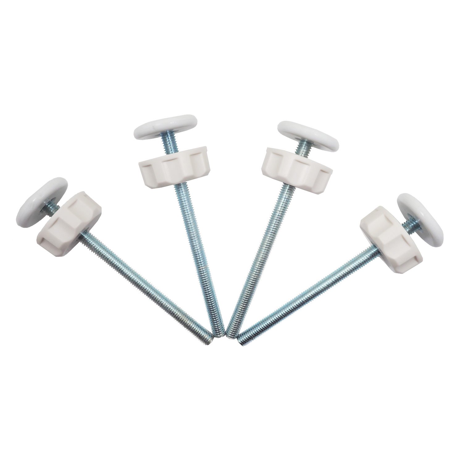 Extra Long M8 Spindle Rods 4 Pack for Baby Gates