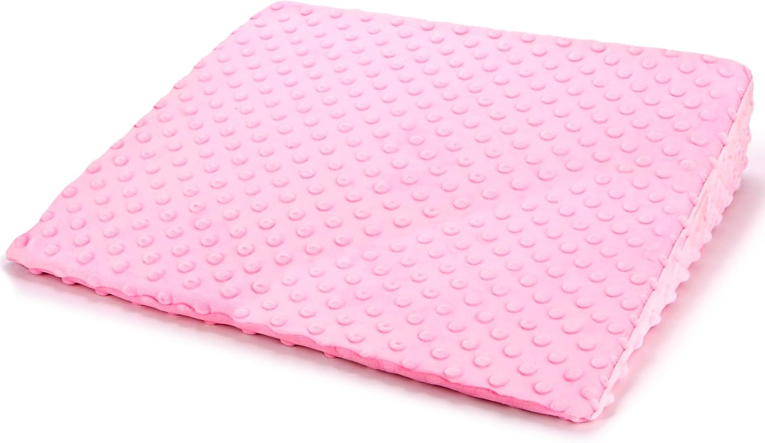 BiKontrun Pregnancy Wedge Pillow with Pink Cover