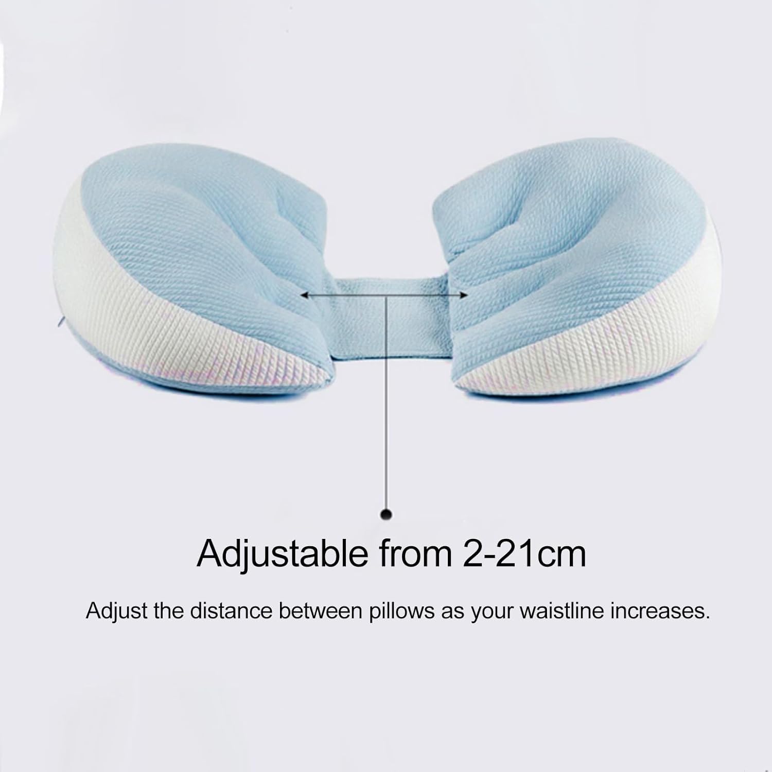 Worparsen Pregnancy Cushion Double-Sided Support 1