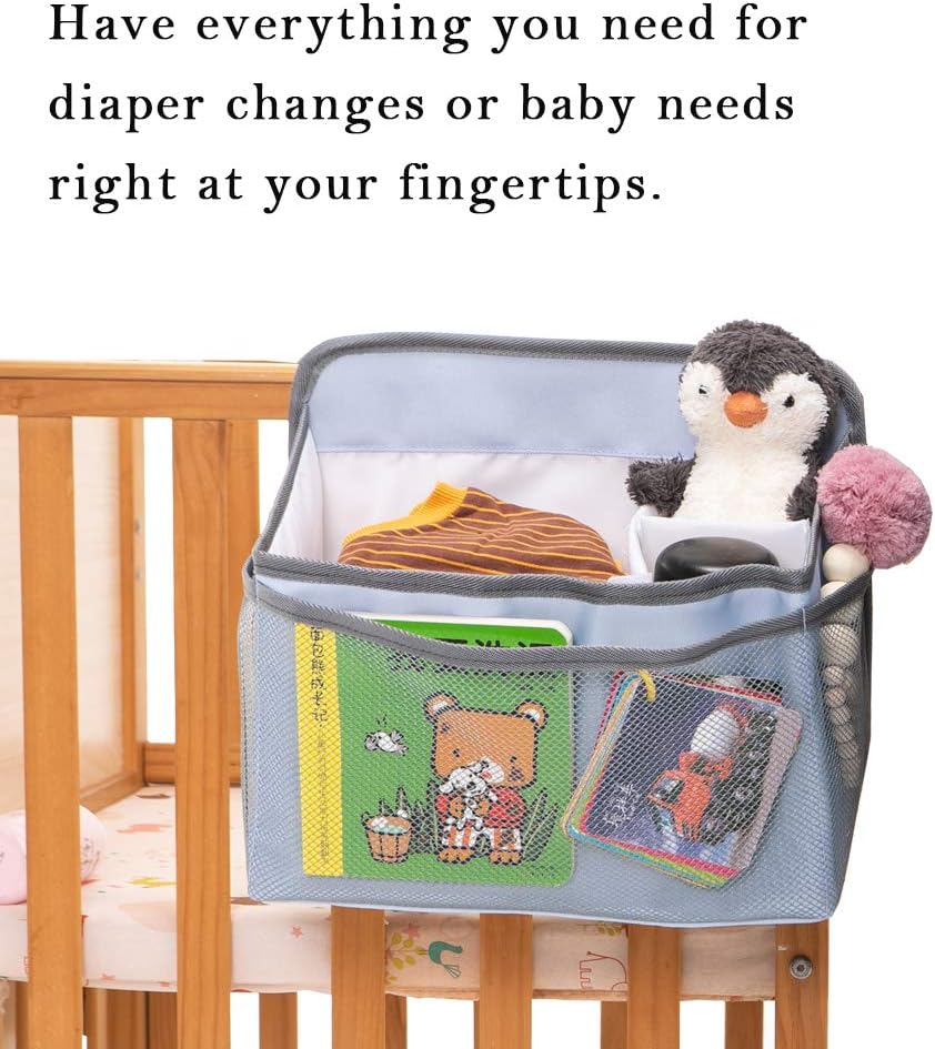 MOMIGO Baby Diaper Caddy Stacker Organizer