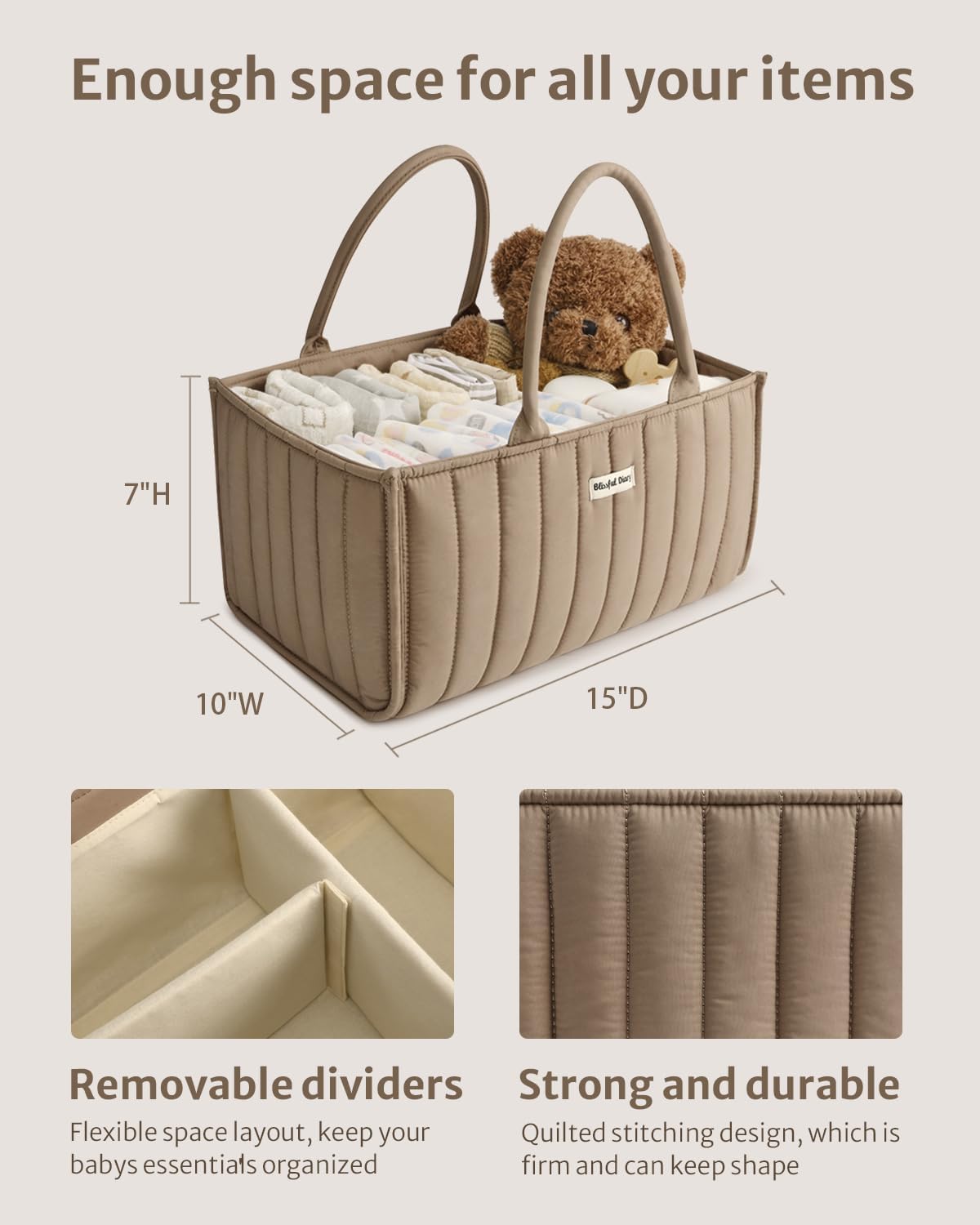 Blissful Diary Diaper Caddy Bundle 1