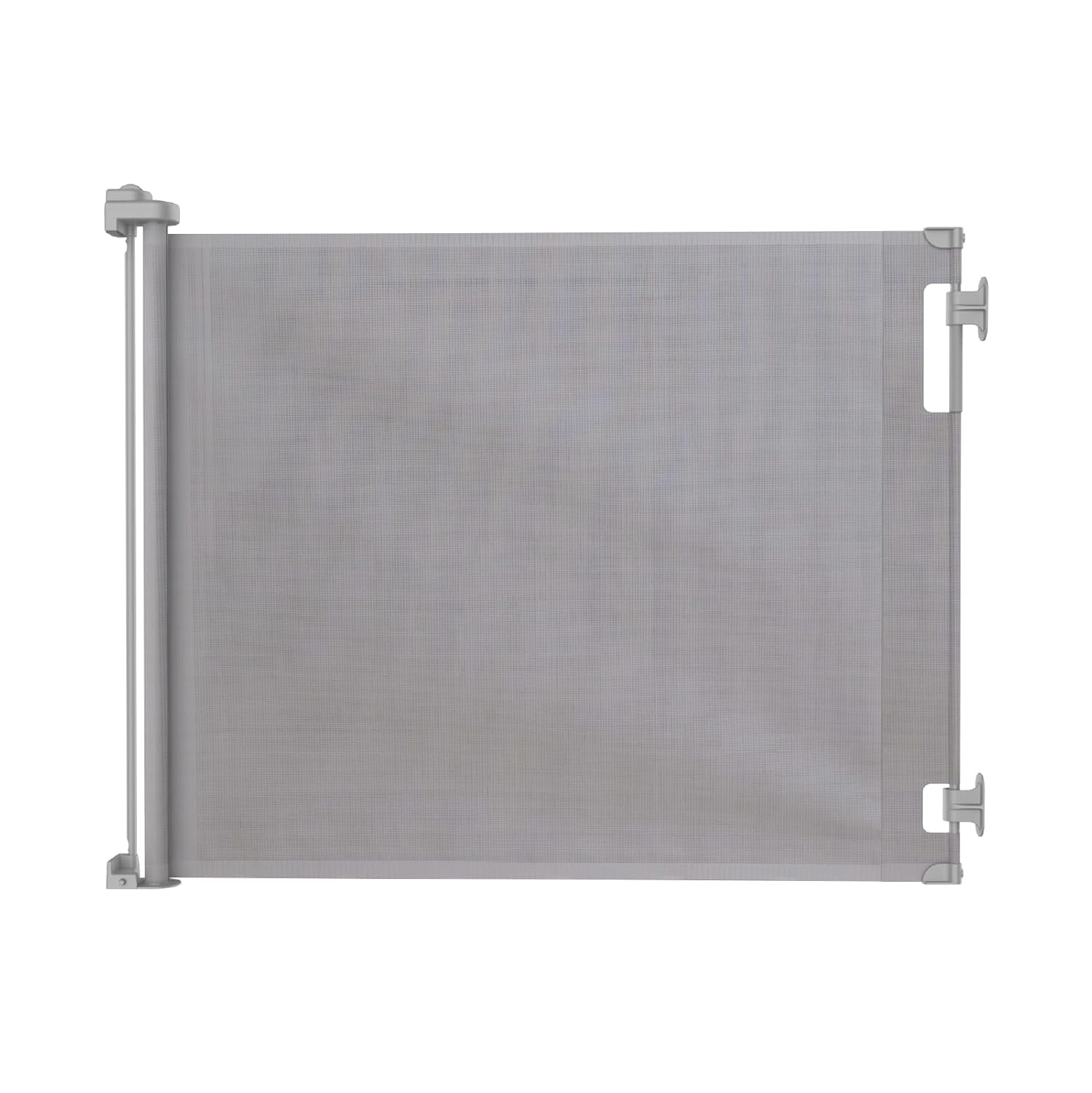 Perma Child Safety Retractable Baby Gate - 33 x 71 Gray