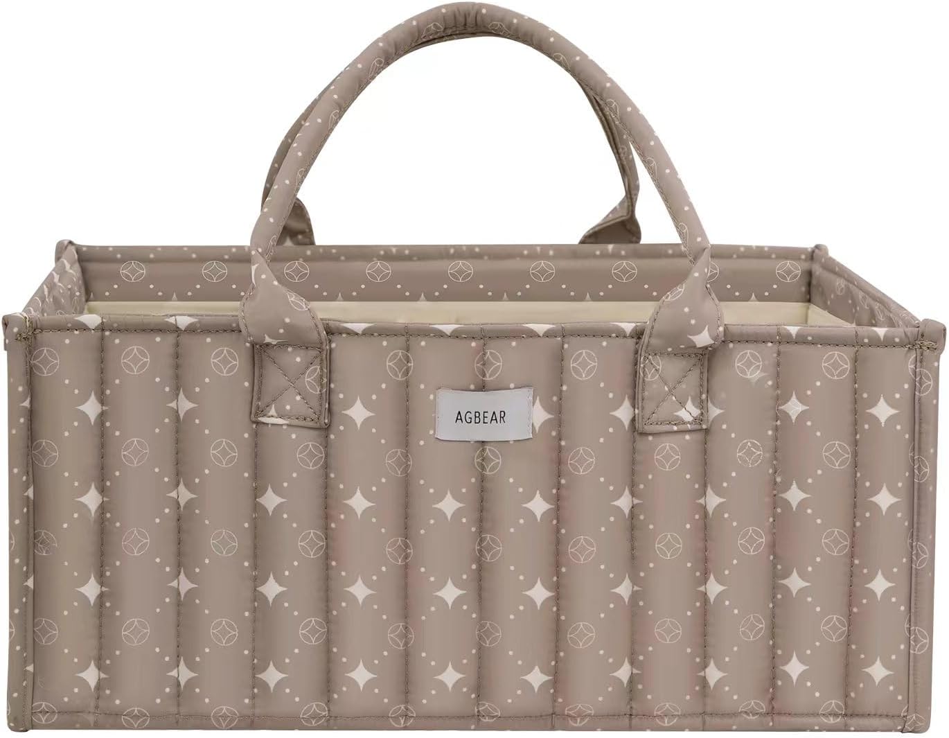 AGBEAR Baby Diaper Caddy Organizer with Storage