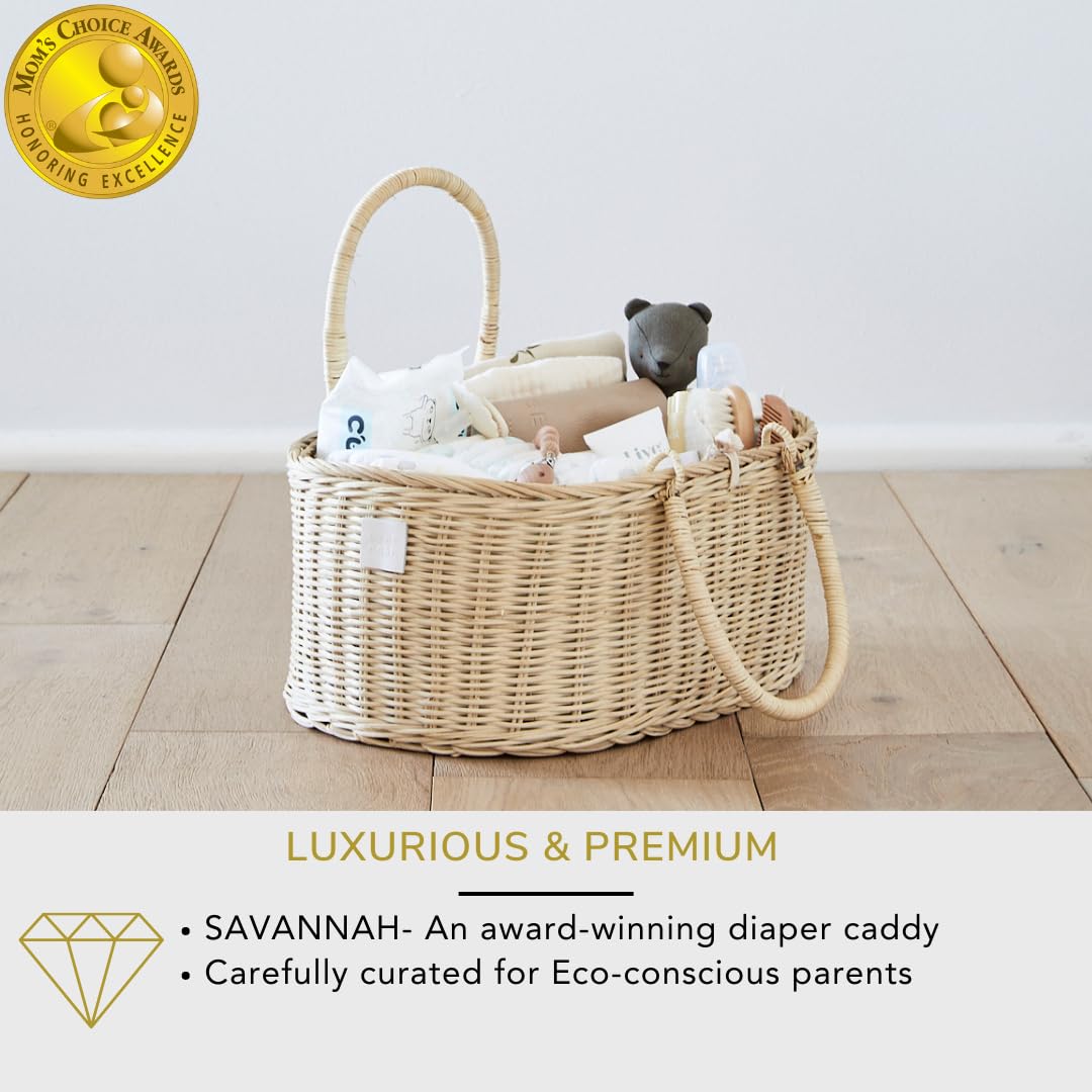 BEBE BASK Premium Baby Diaper Caddy Organizer 1