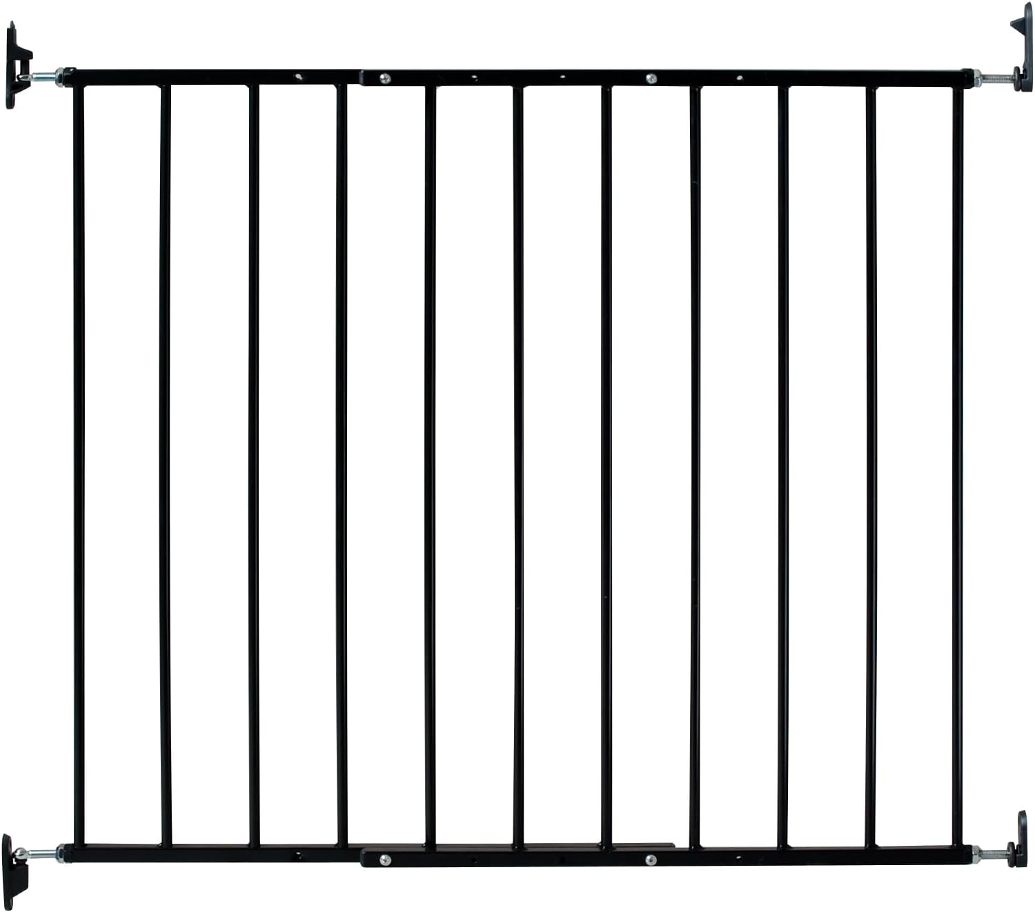 KidCo G2001 Safeway Baby Gate Black