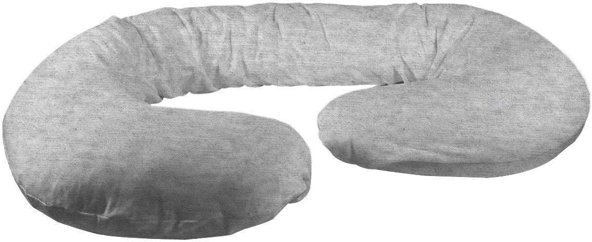Betty Dain Stretch Jersey Maternity Pillowcase 60x25 Inches Gray