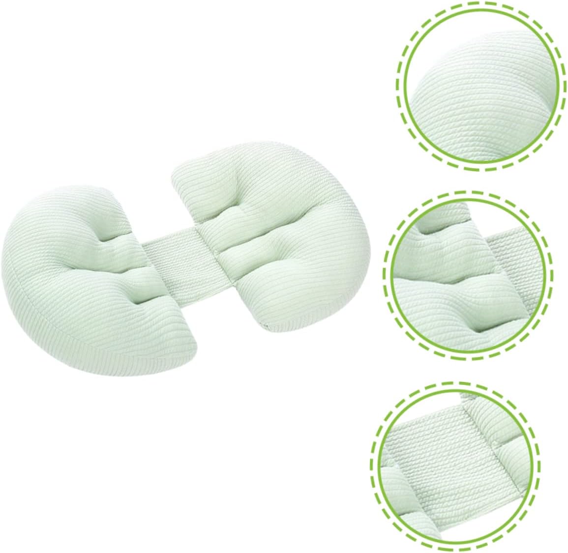 Homoyoyo Pregnancy Pillow with U-Shape Support