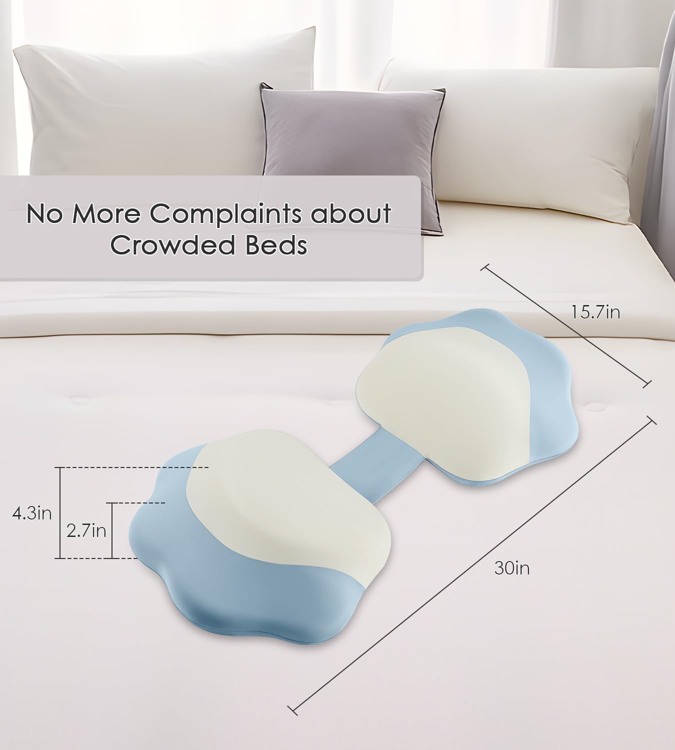 DONAMA Pregnancy Pillow with Cooling Case 1