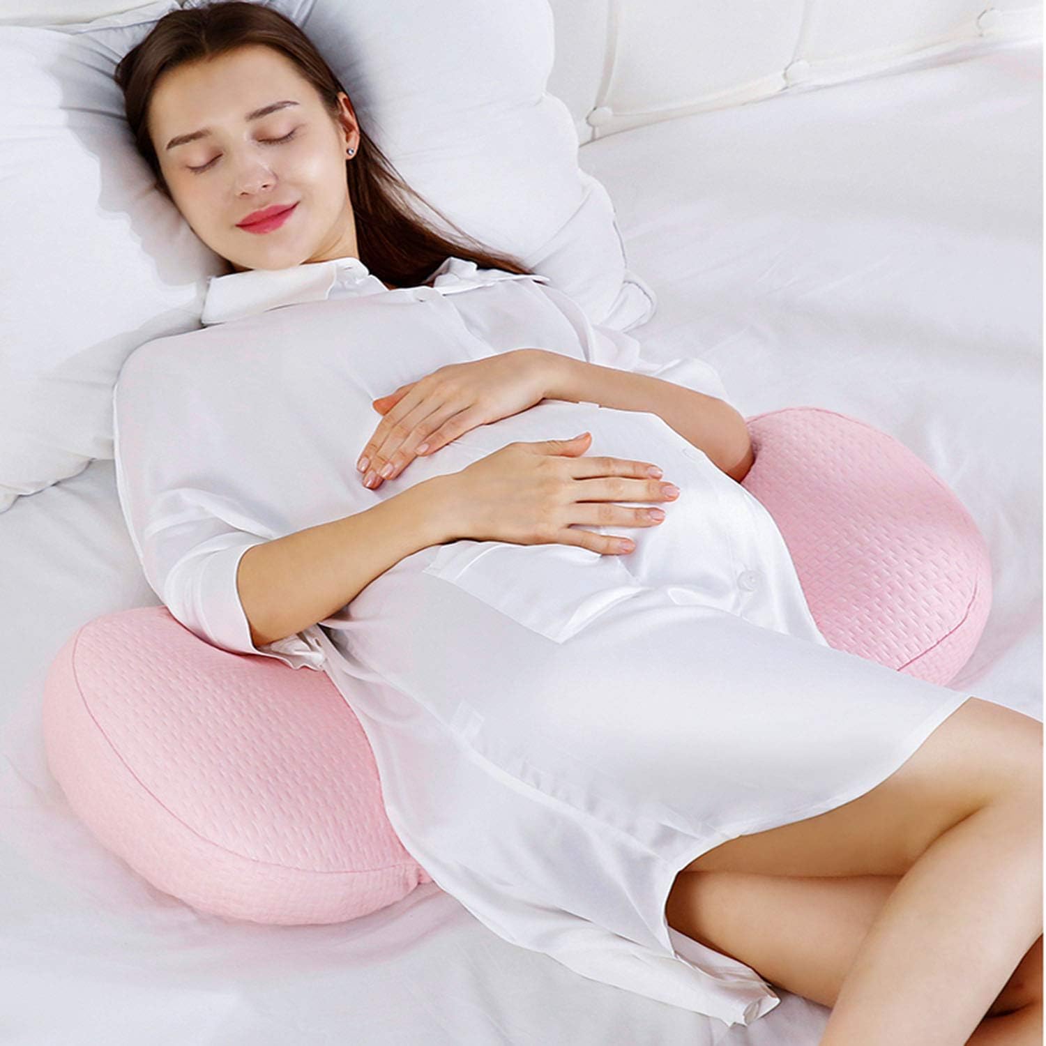 Luzly Adjustable Maternity Pillow for Side Sleepers 1