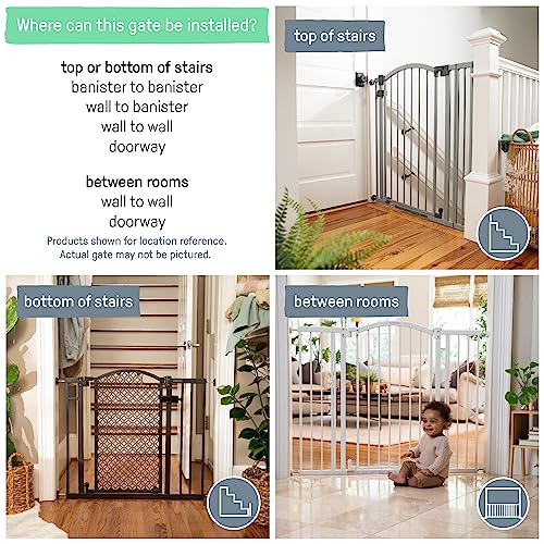 Summer Infant Modern Home Safety Pet and Baby Gate - Espresso 1
