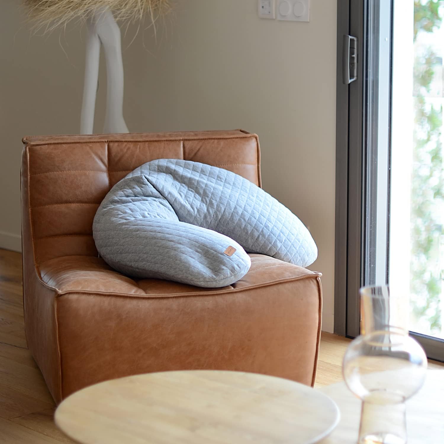 Baba Big Flopsy Pregnancy Pillow - Heather Grey