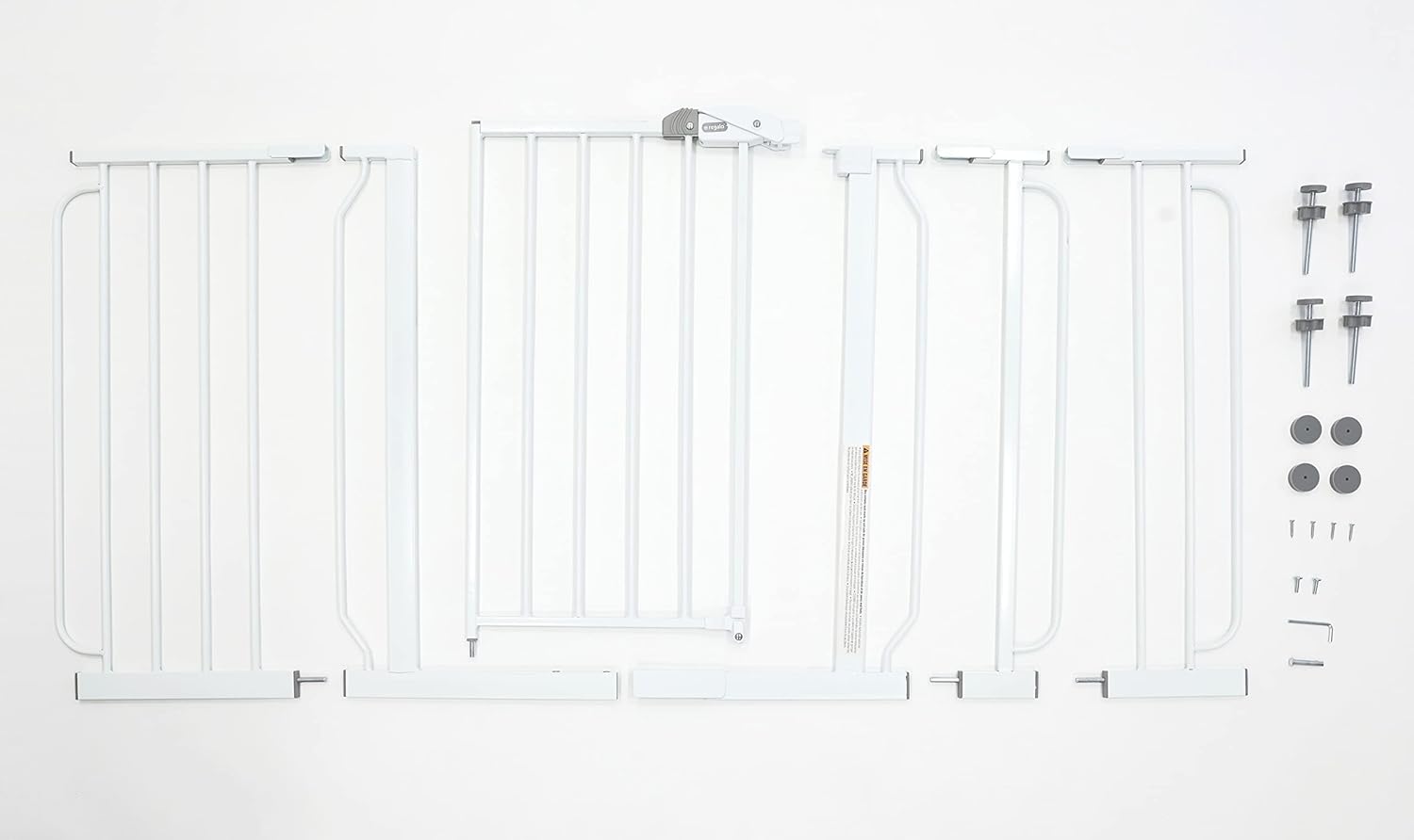 Regalo 56 Inch Extra WideSpan Baby Gate White