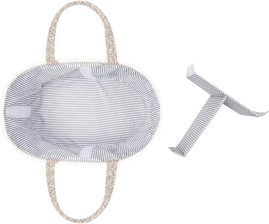 Baby Diaper Caddy Organizer Cotton Rope Woven DIY Basket