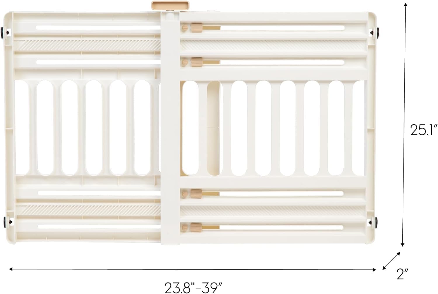 IRIS USA Expandable Pet Gate for Doorways